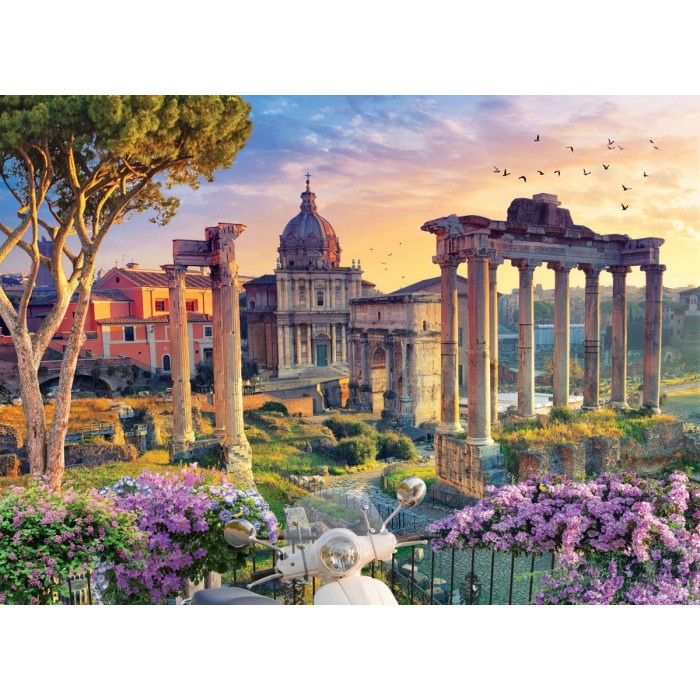 Puzzle Forum Romanum, Rim, Italija