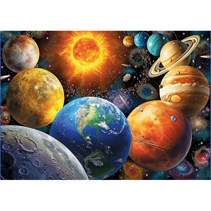 Puzzle XXL dijelovi - Planetarni sistem