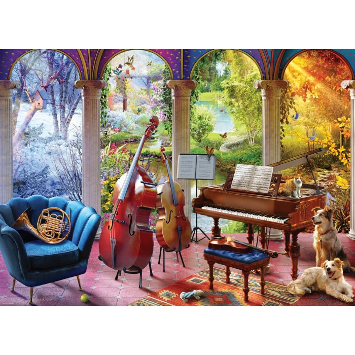 Puzzle Četiri godišnja doba