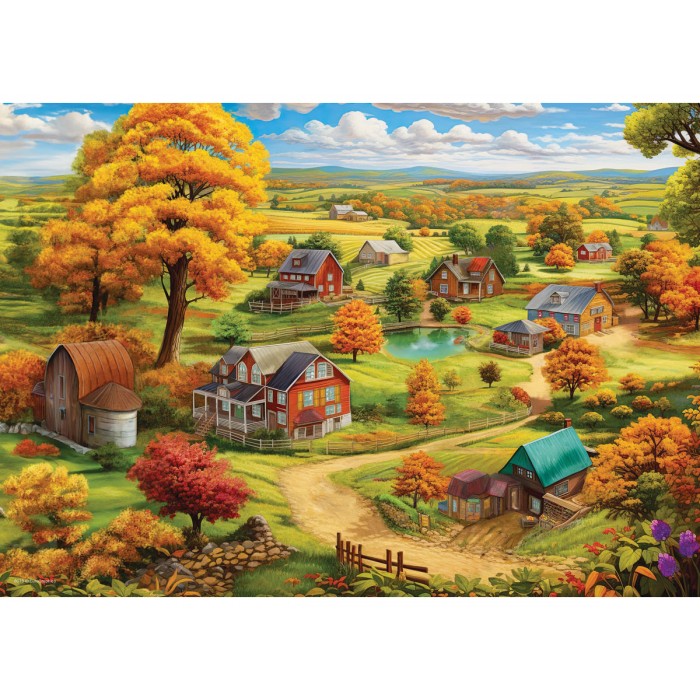Puzzle Connecting Pieces - Peaceful Living