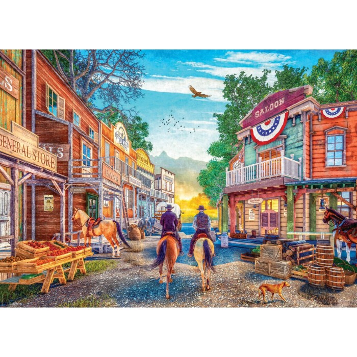 Puzzle Grad Divljeg zapada