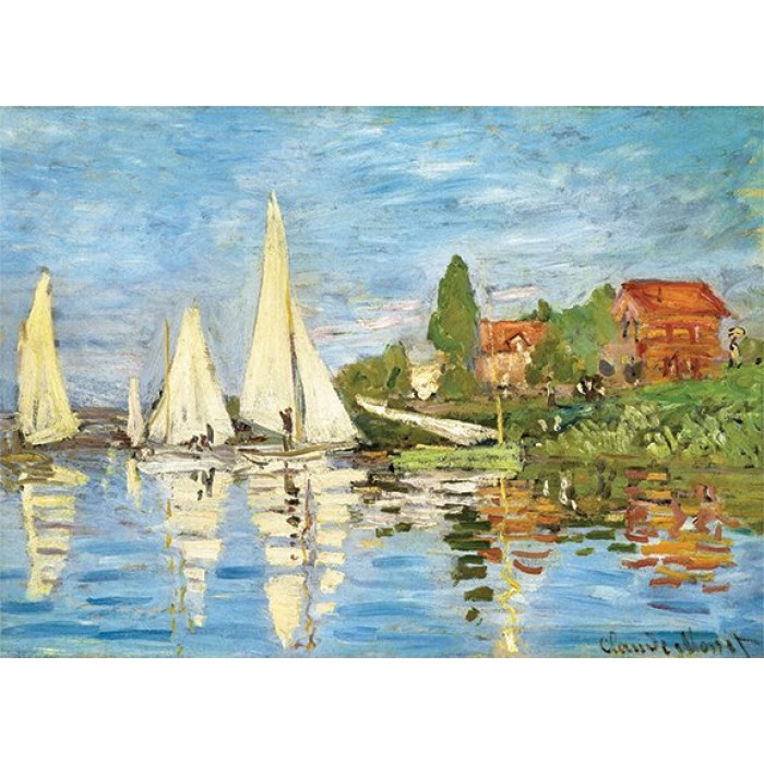 Puzzle Claude Monet - Regate u Argenteuilu