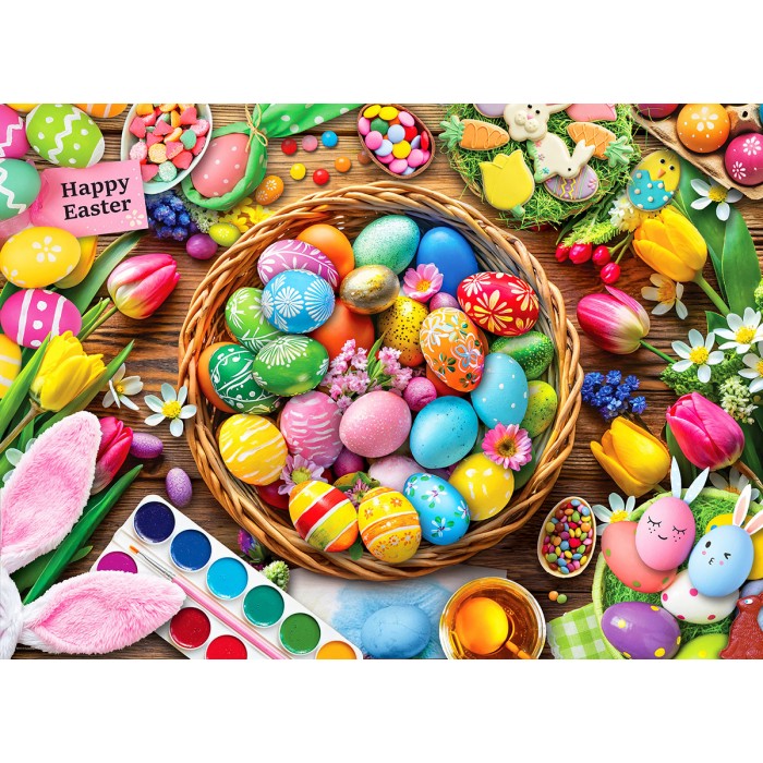 Puzzle Uskršnji stol