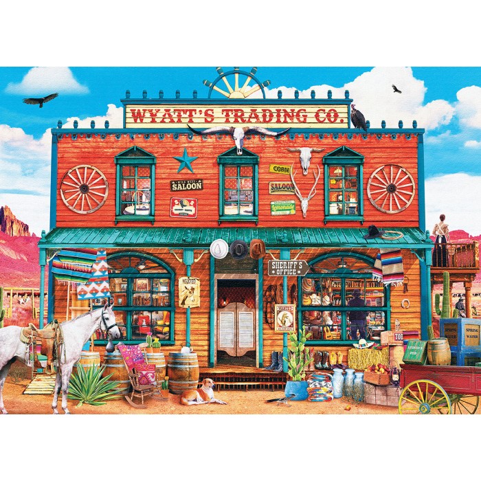 Puzzle Western mješovita trgovina