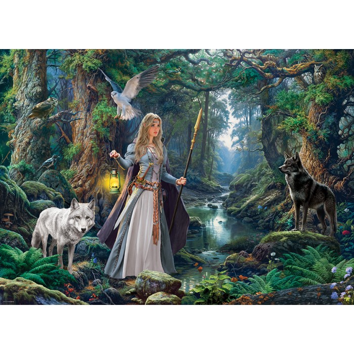 Puzzle Šuma fantazije