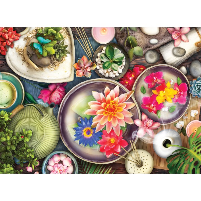 Puzzle Zen cvijeće