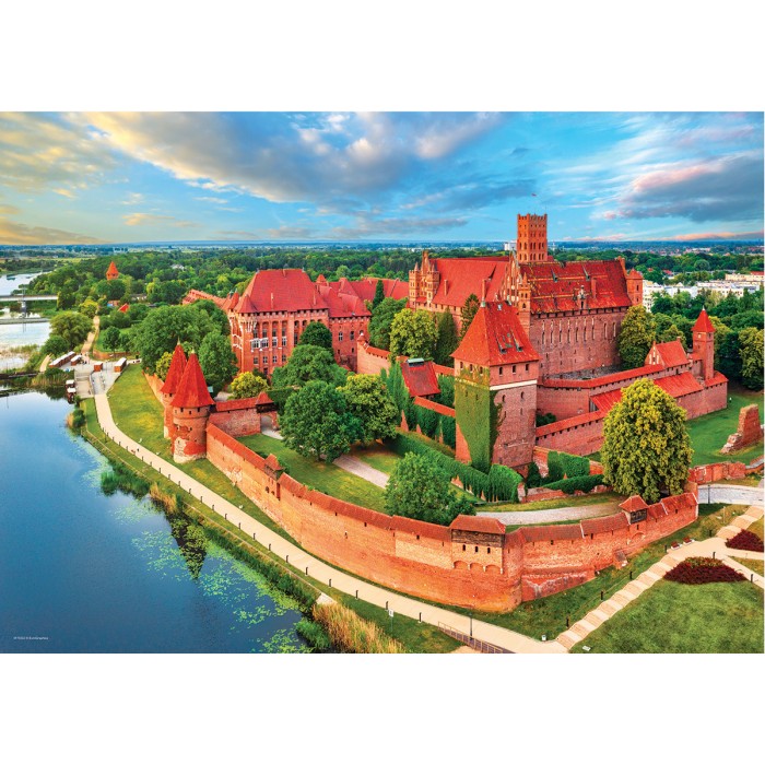 Puzzle Dvorac Malbork, Poljska
