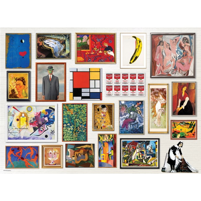 Puzzle Remek-djela moderne umjetnosti