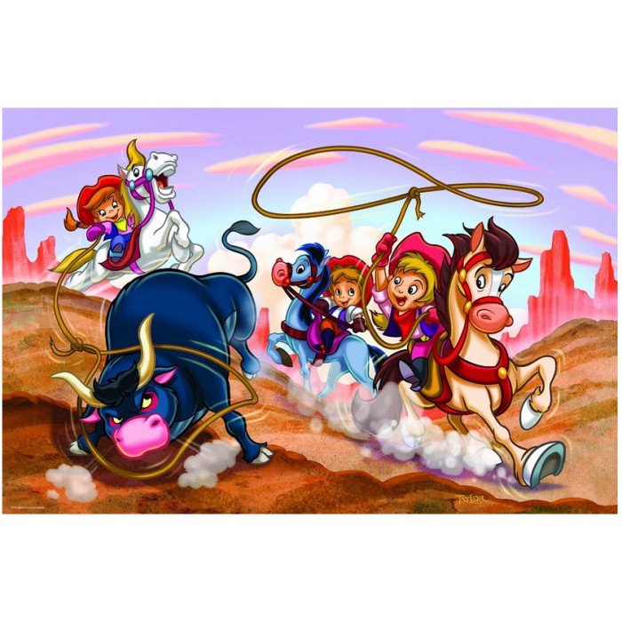 Puzzle Girl Power - Cowgirls