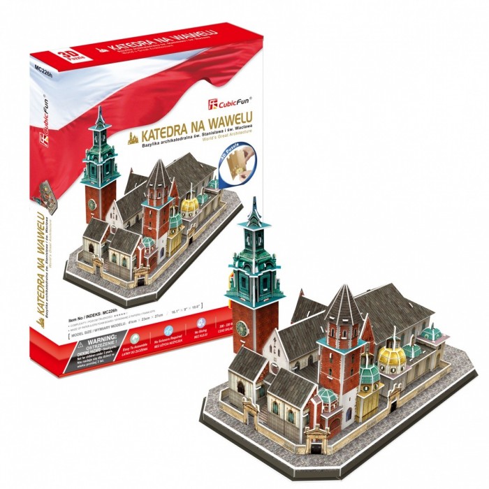 3D puzzle - Katedrala na Wawelu