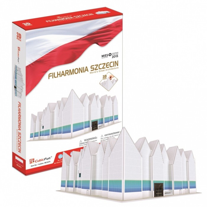 3D puzzle - Filharmonija Szczecin