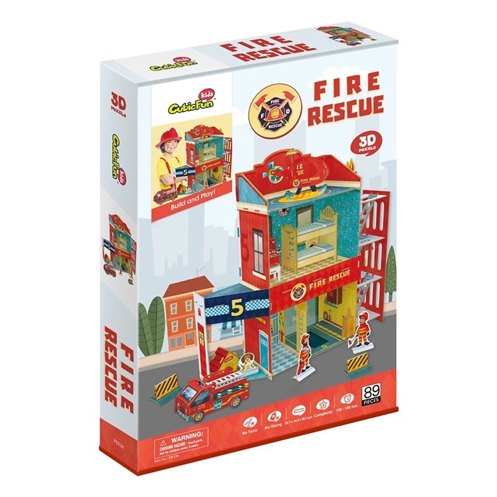 3D puzzle - Fire Rescue