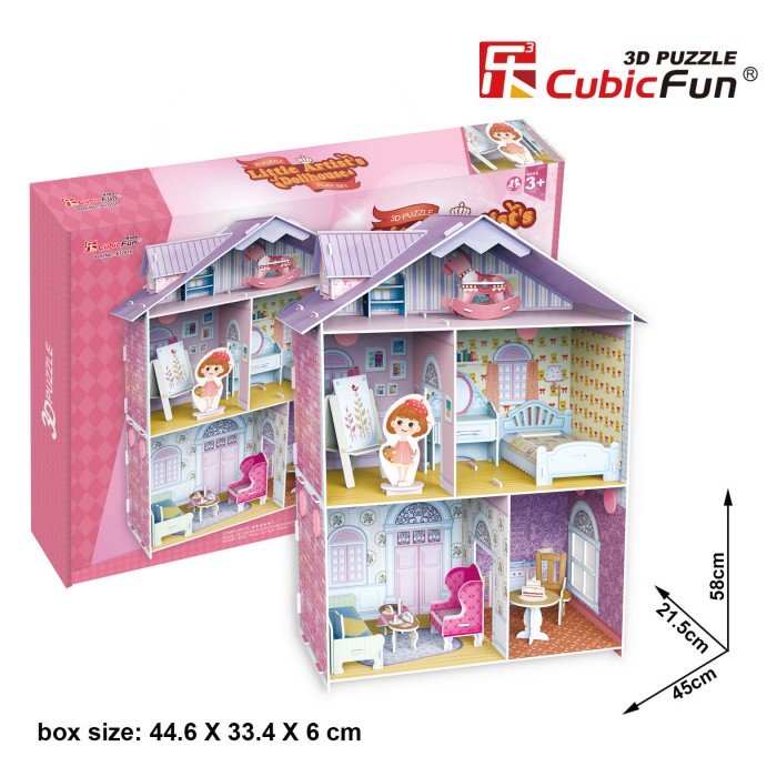 3D puzzle - Pianist's Home (Težina: 4/6)