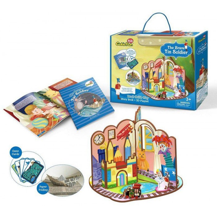 3D puzzle - The Brave Tin Soldier - Težina: 2/8