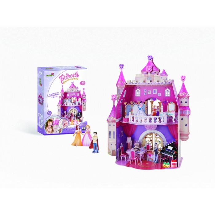 3D puzzle - Princess Birthday Party