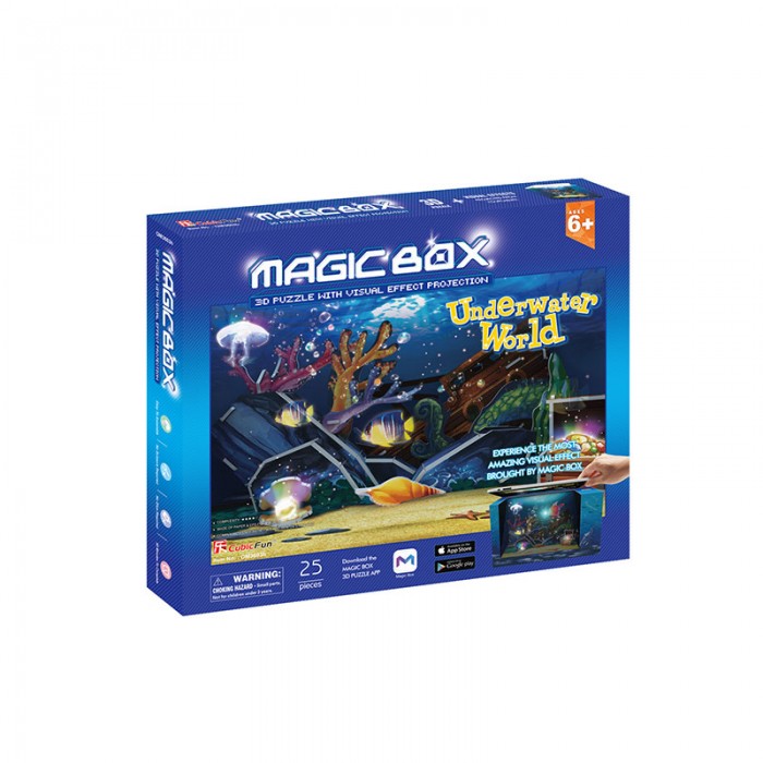 3D puzzle - Magic Box - Underwater World (Težina: 4/6)