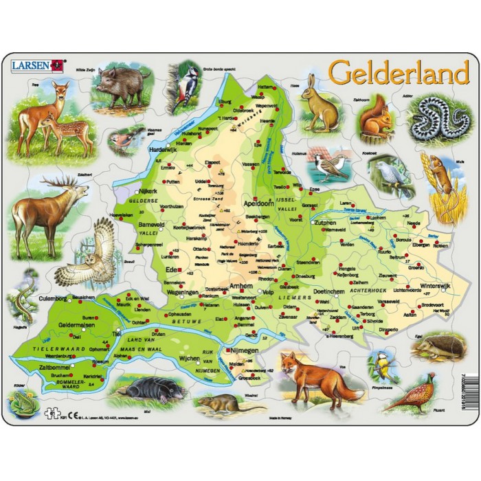 Puzzle s okvirom - Gelderland