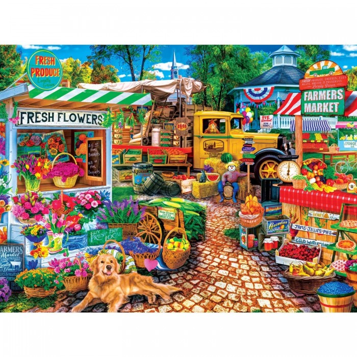 Puzzle Farmer's Market - Na seoskom trgu