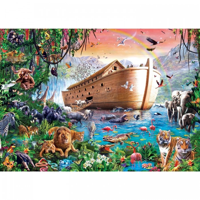 Puzzle Inspirational - Nojeva arka pronalazi kopno