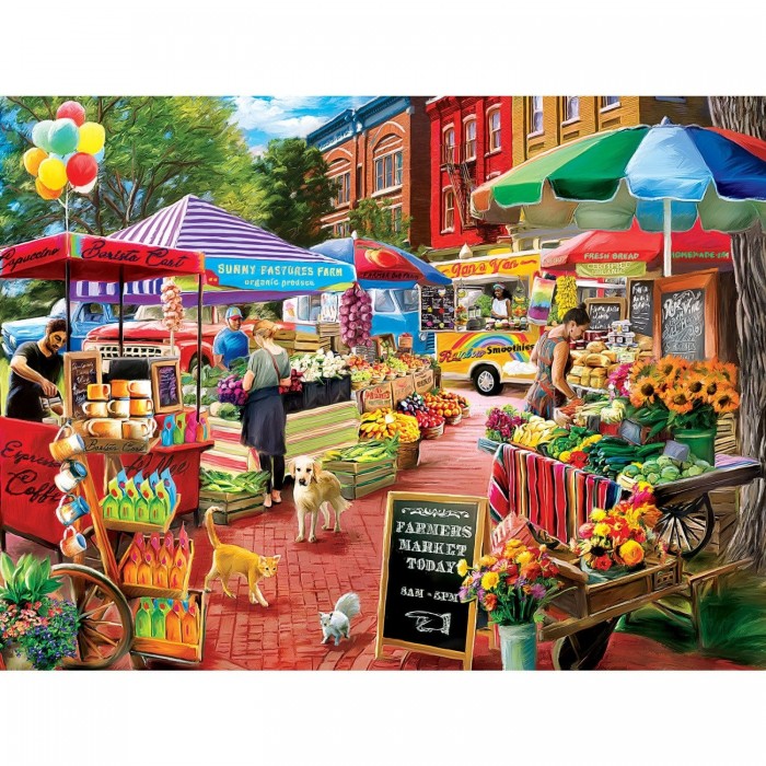 Puzzle Farmer's Market - Na trgu