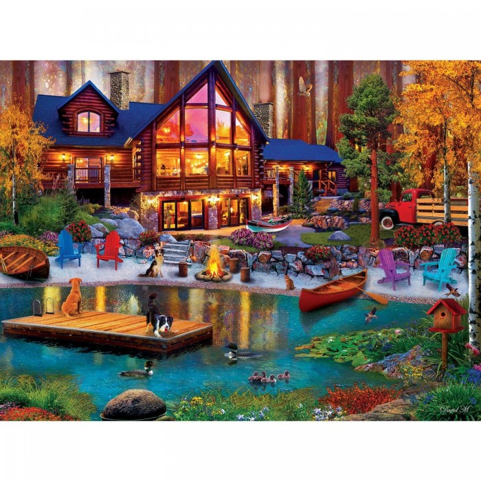 Puzzle Lazy Days - Kućica u zaljevu
