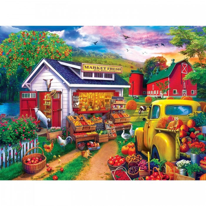 Puzzle Farmer's Market - Market Fresh Morning