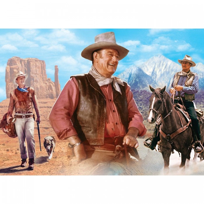 Puzzle John Wayne - Na tragu