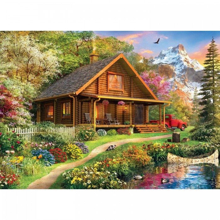 Puzzle Time Away - Utočište u planinama