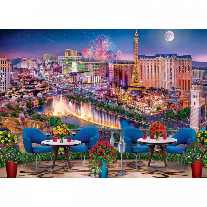 Puzzle Colorscapes - Las Vegas Living