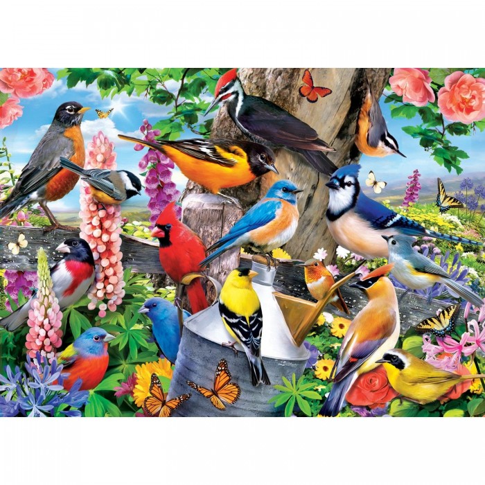 Puzzle Audubon - Proljetni susret