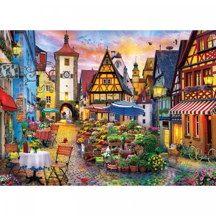 Puzzle Colorscapes - Bavarska cvjetna tržnica