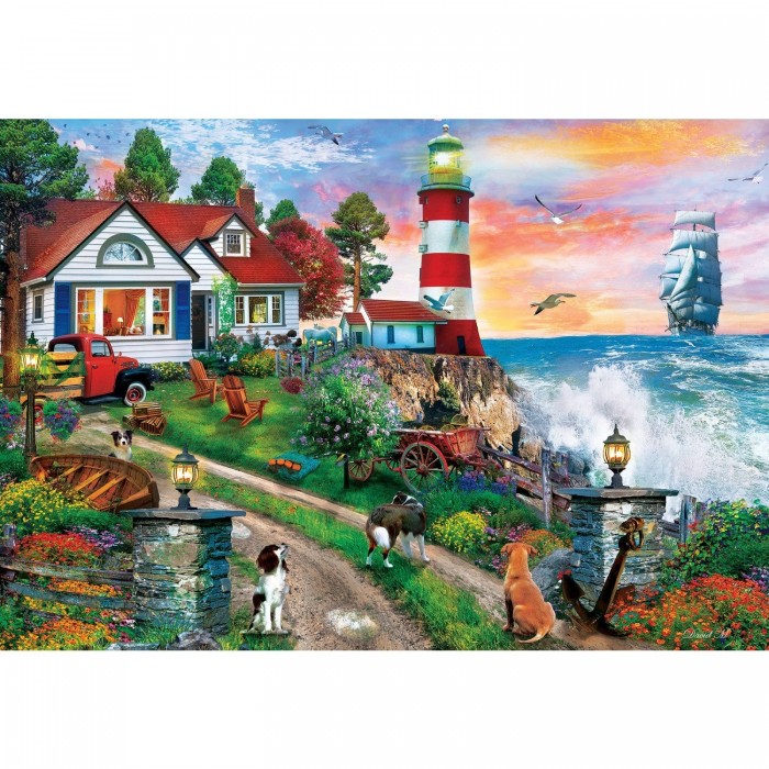 Puzzle XXL dijelovi - Čuvar svjetionika - EZ Grip