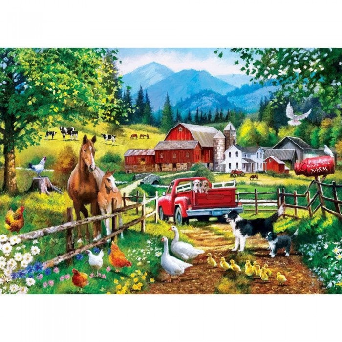 Puzzle Art Gallery - White Dove Farm