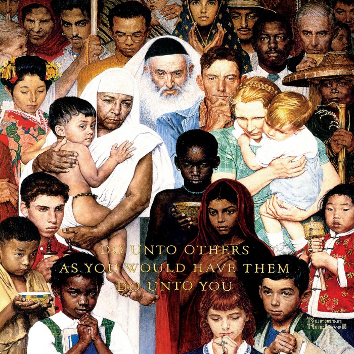 Puzzle Saturday Evening Post - The Golden Rule