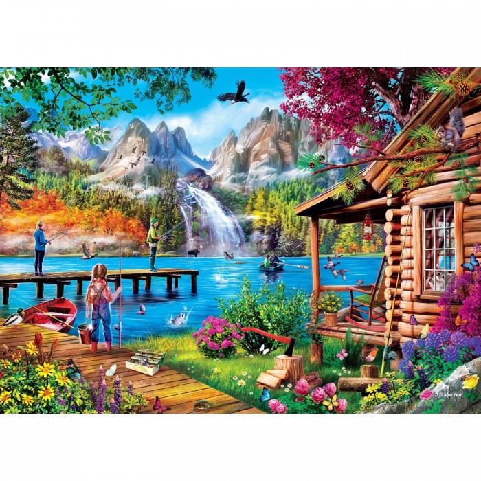 Puzzle Time Away - Pecanje s Pappyjem
