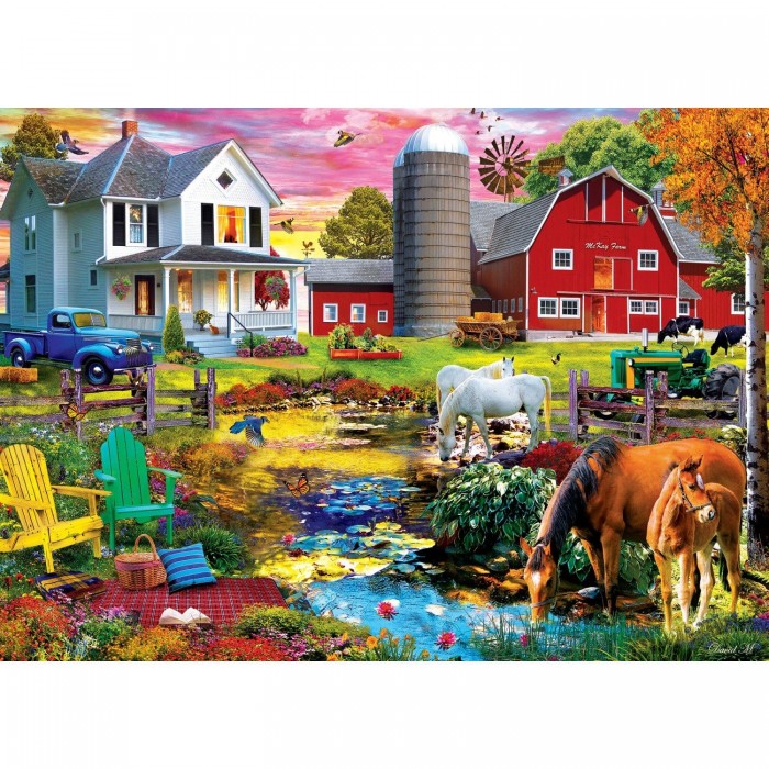 Puzzle Farm & Country - Piknik na farmi