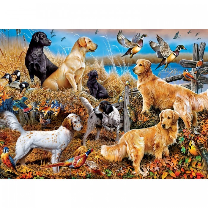 Puzzle Mossy Oak - Prijatelji na četiri šape