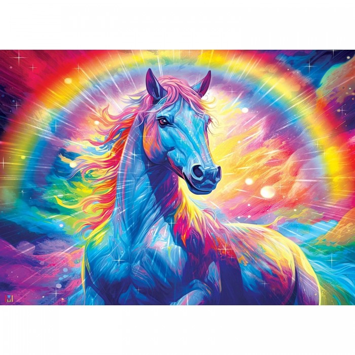 Puzzle Colorize - Prizmatični grom