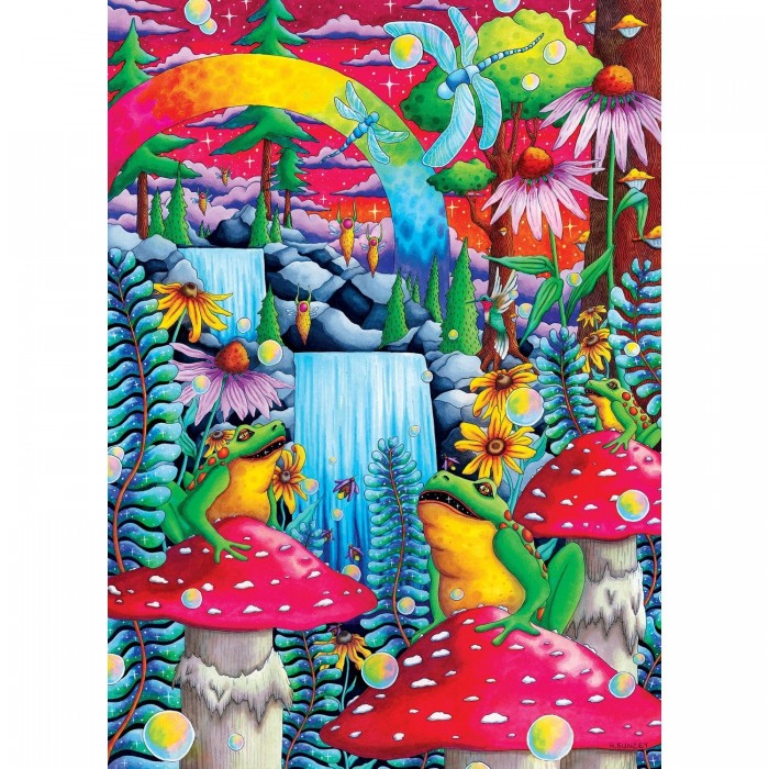 Puzzle Wonderous Worlds - Sunce u bocama