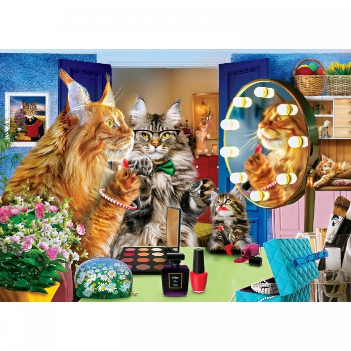 Puzzle Wild & Whimsical - Gostinski toalet