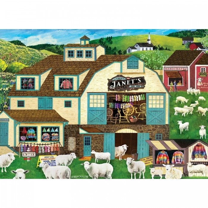 Puzzle Hometown Gallery - Janetin svijet vune