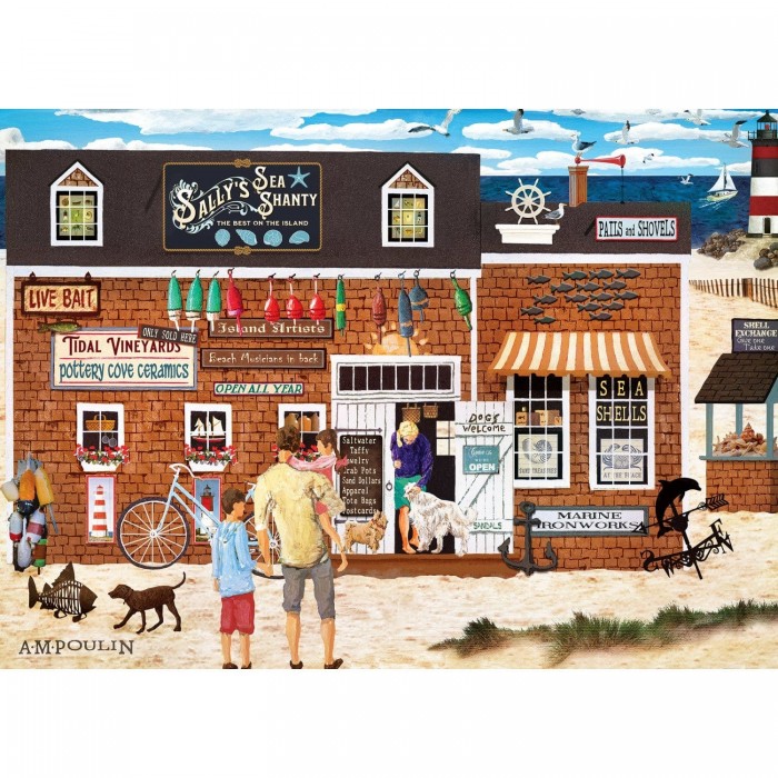 Puzzle Život na plaži - Sally's Seaside Shanty