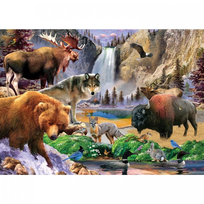 Puzzle Nacionalni parkovi - Yellowstone