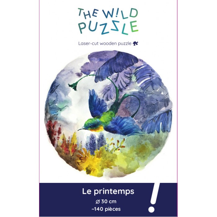 Drvene puzzle - Spring