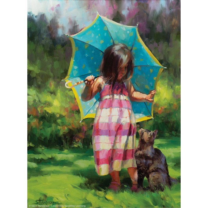 Puzzle XXL dijelovi - The Teal Umbrella
