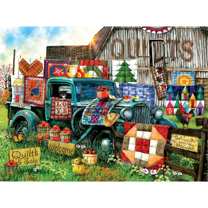 Puzzle Tom Wood - Quilts for Sale