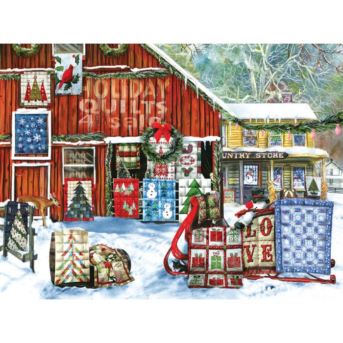 Puzzle Tom Wood - Holiday Quilts