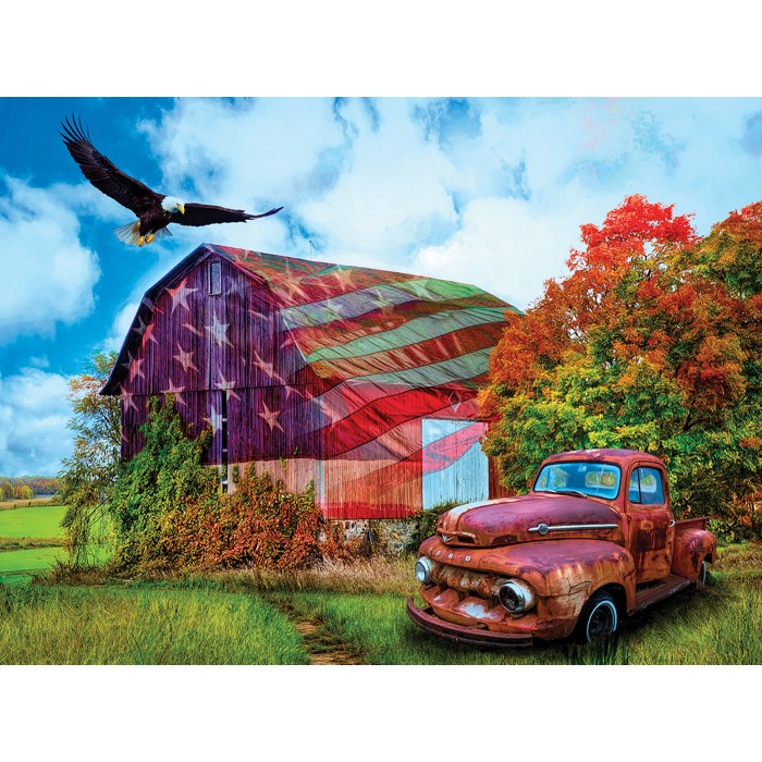 Puzzle Patriotic Meadows