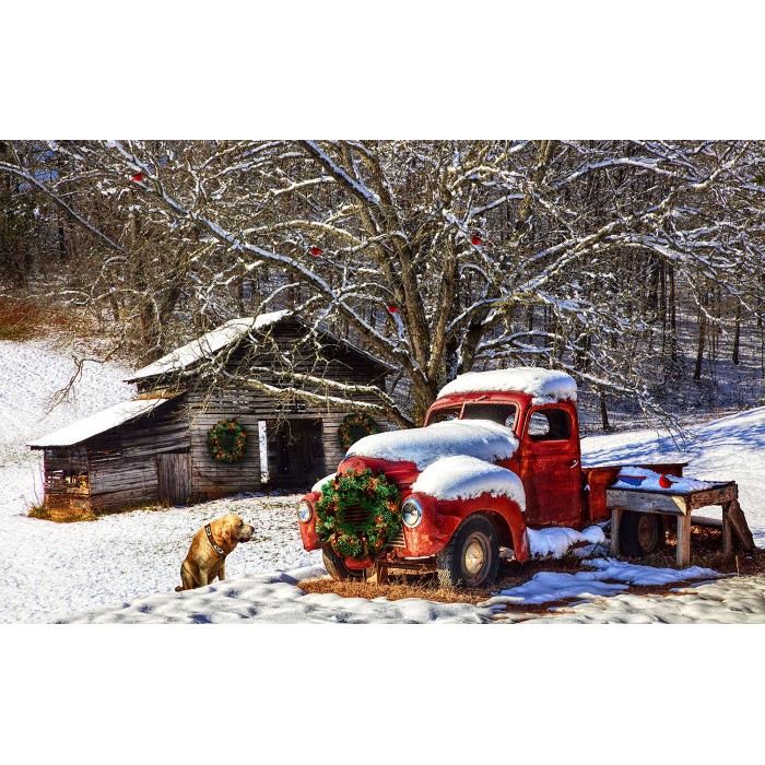 Puzzle Nostalgična Badnja večer