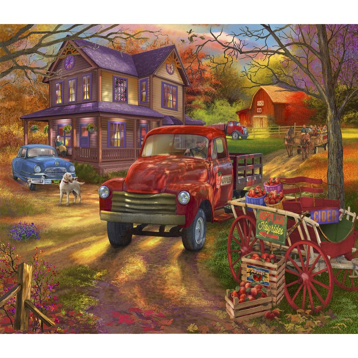 Puzzle Farma jabuka